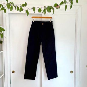 Beaton Linen Utility Pants Black 6